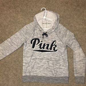 Like new gray PINK sweater